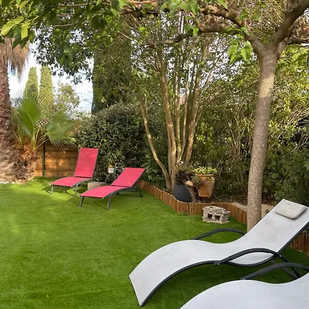 Semesterbostad Mazet Des Orchidees - 4 Personnes 50 M2 - Jardin, Prive De Paques A Fin Septembre - Independant - Stationnement Prive *