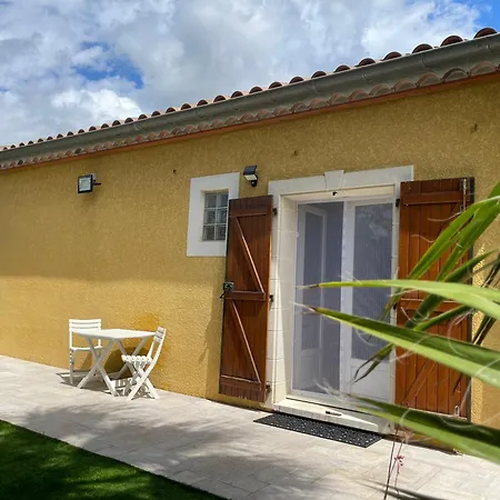 Mazet Des Orchidees - 4 Personnes 50 M2 - Jardin, Prive De Paques A Fin Septembre - Independant - Stationnement Prive 펜션 Servian